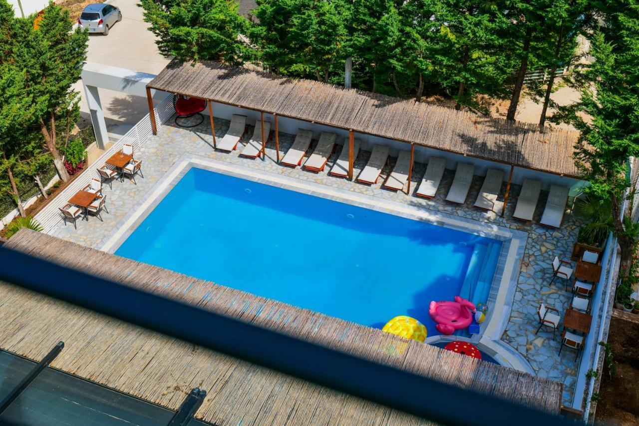 6 Milje Hotel Ksamil Kültér fotó