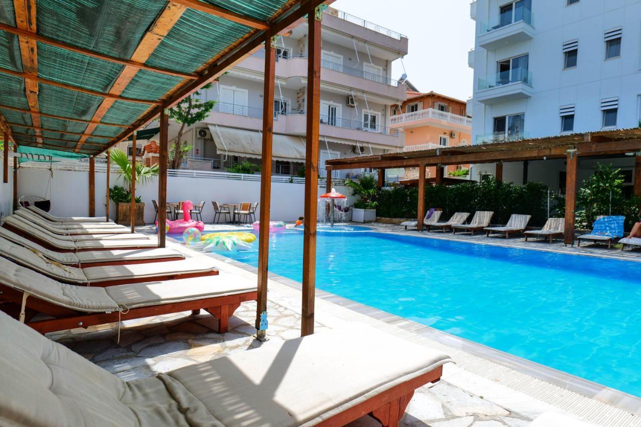 6 Milje Hotel Ksamil Kültér fotó