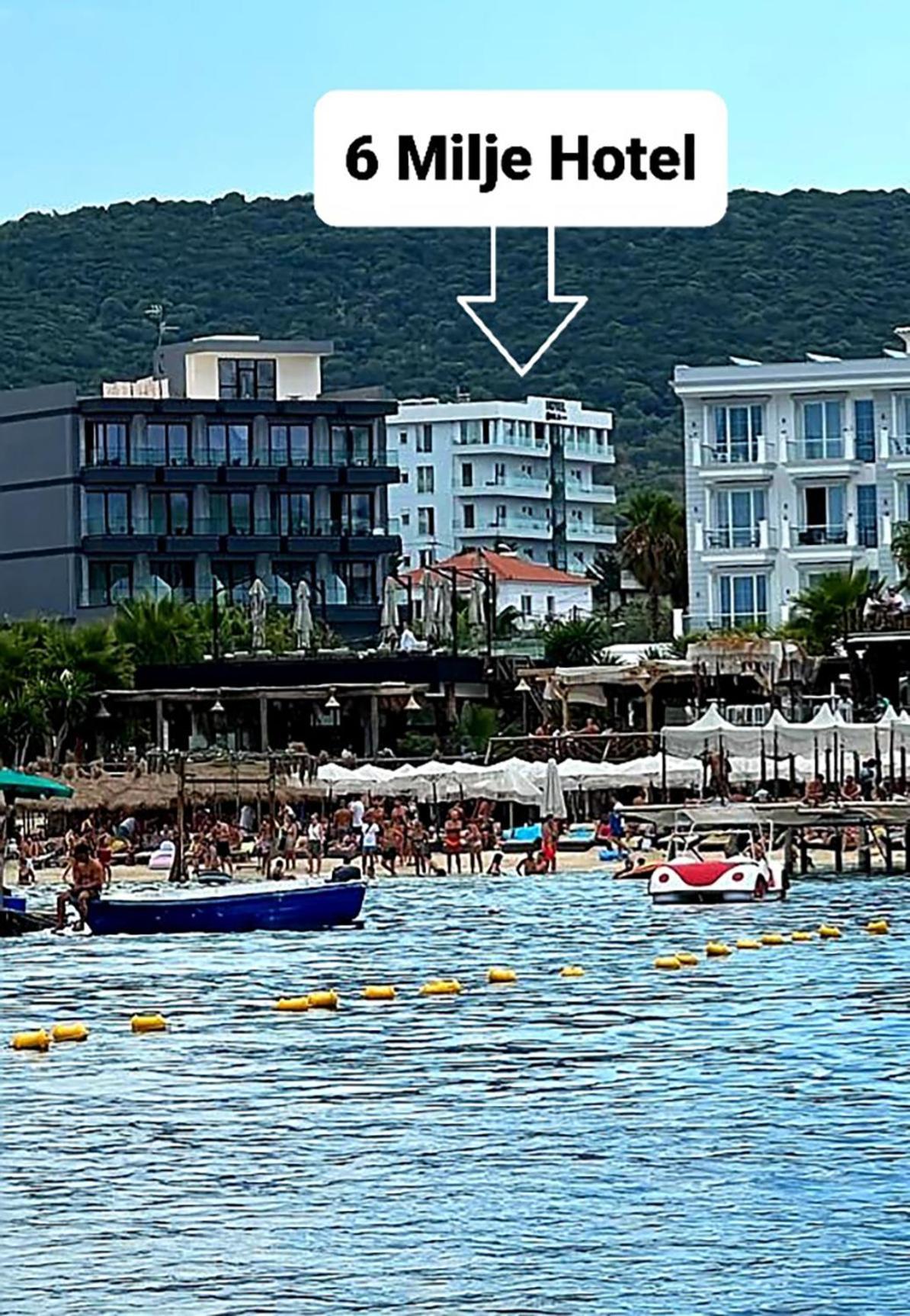 6 Milje Hotel Ksamil Kültér fotó