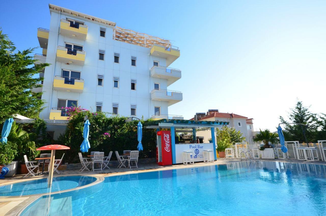 6 Milje Hotel Ksamil Kültér fotó